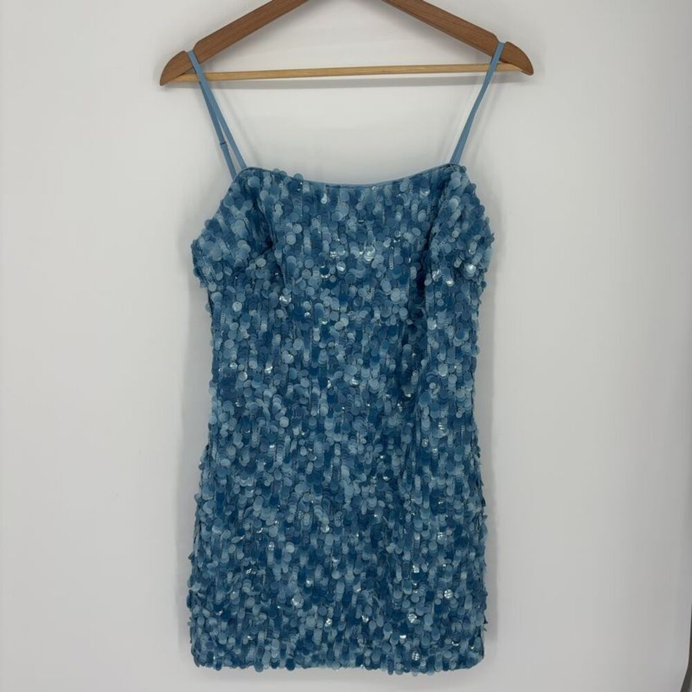 unknown brand Beaded Mini Dress